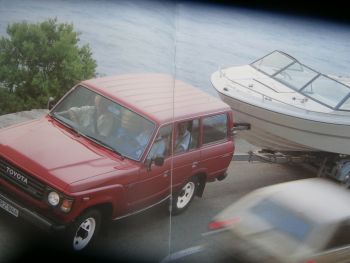 Toyota Landcruiser (J6) Stationwagon +Hard-Top Prospekt Mai 1983
