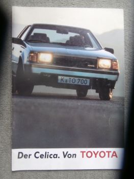Toyota Celica Coupé ST Liftback +GT 63kw 77kw 91kw Katalog Dezember 1983 TA6