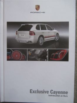 Porsche Cayenne Exclusive Buch Katalog April 2008