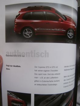 Porsche Cayenne Exclusive Buch Katalog April 2008