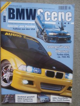 BMW Scene Live 8/2005 Alpina B6 2.8 E36, B7 E65, M3 E46, M3 Coupé E36, Z3 2.0 E3677,2002 Cabriolet,325tds E36 touring