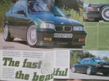 BMW Scene Live 8/2005 Alpina B6 2.8 E36, B7 E65, M3 E46, M3 Coupé E36, Z3 2.0 E3677,2002 Cabriolet,325tds E36 touring