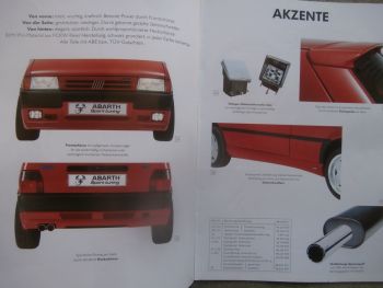 Fiat Uno Zubehör Katalog Juni 1995