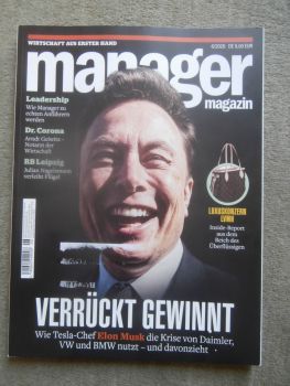 manager magazin 6/2020 Elon Musk und sein Unternehmen,Mercedes GLE 350 de 4Matic