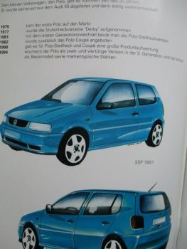 VW Polo Modelljahr 1995 6N Konstruktion und Funktion SSP Nr.166