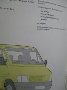 VW LT 1997 Konstruktion und Funktion SSP Nr.188 Mai 1996