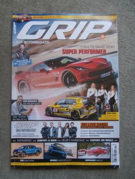grip das Motormagazin 6/2019 Charger SRT Hellcat,Ranger Raptor,Kia Stinger GT,Cadillac CT4-V und CT5-V,Performaser C43S