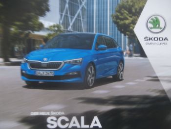 Skoda Scala TSI 70kw 85kw TDI 85kw Prospekt Juni 2019