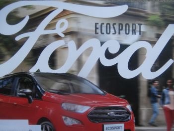 Ford Ecosport +ST-Line Prospekt Januar 2020
