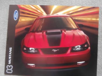 Ford Mustang Mach I Convertible GT USA Katalog Englisch 2003