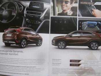 Mitsubishi Eclipse Cross Diamant 120kw +2.2 Diesel 109kw Prospekt Juli 2019+Preise