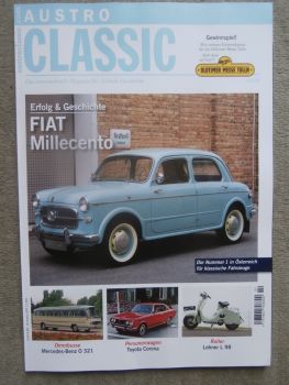 Austro Classic 2/2020 Fiat Millecento,Toyota Corona,Mercedes Benz O321,Lohne L98,VW Bulli wird 70,