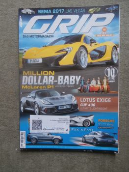 grip das Motormagazin 11/2017 Lotus Exige Cup 430,Corvette ZR1,AMG GT S,Mc Laren P1 Hybrid