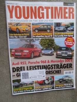 Motor Klassik Youngtimer 7+8/2020 Audi RS2 Avant,Porsche 968,Mercedes 500E W124,Grand Cherokee,Chrylser LeBaron