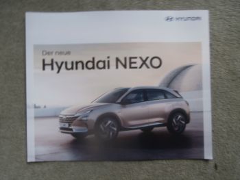 Hyundai Nexo Prospekt März 2018