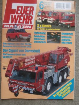 Feuerwehr Magazin 6/1995 Thoma Gebrauchtwagenhandel mit Feuerwehrfahrzeugen,
