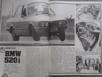 Motor 15.9.1973 Renault 12TS,BMW 520i E12 Roadtest,Jaguar XJ12 or XJ6 Coupé