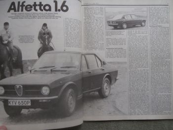 Autocar 7.4.1976 Longterm Report Datsun 160B,Alfa Romeo Alfetta,Reliant Robin 850,Buying Secondhand Hillman Avenger