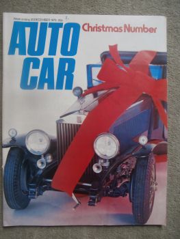 Motor 20.12.1975 Panther De Ville,Triumph Dolomite,Ford Granada