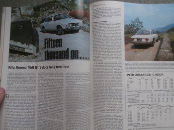 Autocar 17.6.1971 Toyota 1900SL,Long term test Alfa Romeo 1750GTV,Cortina 3-litre Savage,Carpil,Mark IV,