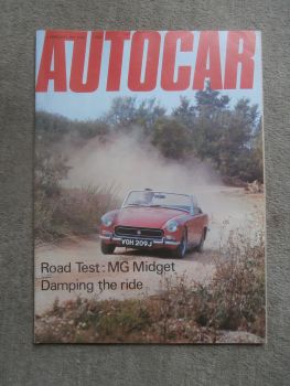 Autocar 4.2.1971 MG Midget,Fiat 124 Coupé und BMW 2002,