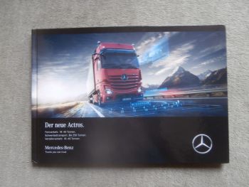 Mercedes Benz Actros Fernverkehr +Schwerlasttransport +Verteilerverkehr Buch MP5 November 2018