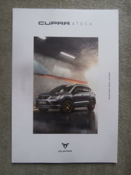 Cupra Ateca 2.0l TSI 4Drive Preisliste 10.7.2019