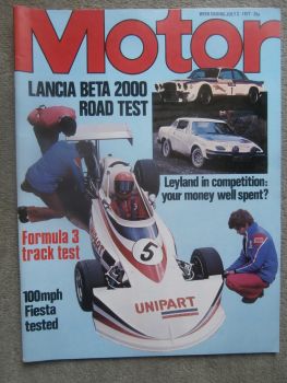 Motor 2.7.1977 Lancia Beta 2000 Roadtest,Polski,VWLT28,Ford Fiesta,