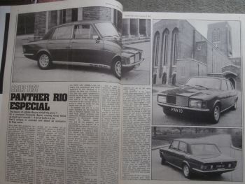 Motor 27.12.1975 Panther Rio Especial,Citroen 2CV Cross,