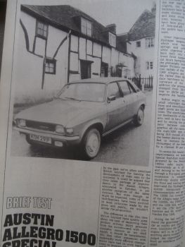 Motor 17.12.1975 Austin Allegro 1500,Regal Rover,