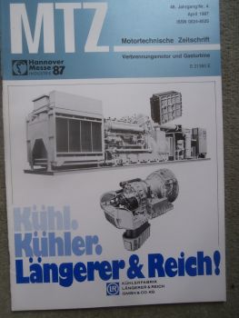 Motortechnische Zeitschrift 4/1987 Rechnergesteuerte Leistungsprüfstände für die Serienabnahme von Dieselmotoren,