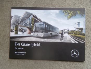 Mercedes Benz Citaro hybrid +K +NGT +G +LE Katalog August 2019 NEU