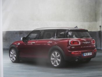 BMW Mini Clubman F54 One +D +Cooper +S +All4 SD +Heritage +Yours Prospekt März 2019