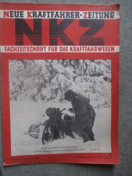 Neue Kraftfahrer Zeitung Nr. 7/1940 Dieseleinspritzung für jeden verständlich