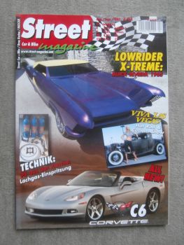 Street magazine 4/2004 Chevrolet Corvette C6,57er Ford Thunderbird,65er Impala Custom,Buick Special 1962,