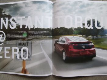 Chevrolet Volt 2012 US Prospekt Englisch Catalogue