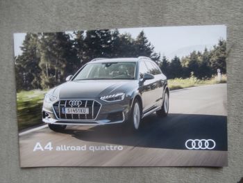 Audi A4 allroad quattro Typ8W B9 45TFSI 40TDI 45DI +Preise Oktober 2019
