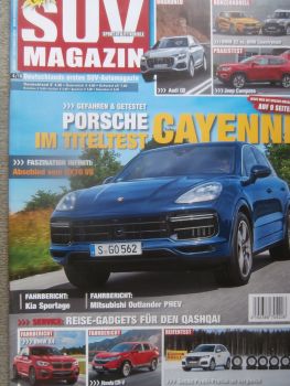 Suv Magazin 4/2018 Honda CR-V,Kia Sportage,BMW X4 F26,Cayenne Turbo,Outlander PHEV,Q8,Santa Fe,Q3,