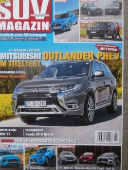 SUV Magazin 6/2018 Hyundai Nexo,C5 Aircross,Outlander PHEV,X7,Q3,Nissan Quashqai 1.3DIG-T,Mcan,CR-V Hybrid,