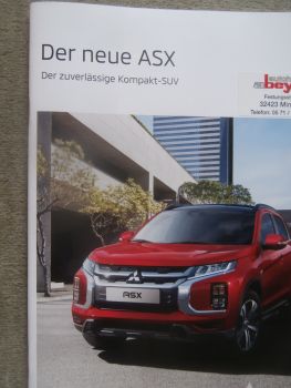 Mitsubishi ASX Prospekt Benziner 110kw Dezember 2019+Preisliste