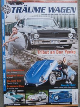 Träume Wagen 11/2019 Mercedes Benz 280SL R129,Porsche 356B 1600 GS Carrera GTL Abarth,Chevrolet Impala