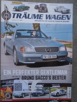 Träume Wagen 7/2016 Mercedes Benz 280SL R129,Kaufberatung Triumph spitfire,Ford RS200,Porsche 912