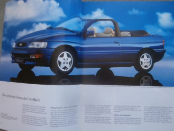 Ford Escort Cabriolet 1.4i CVH 1.6i DOHC 1.8i DOHC 16V Motor August 1993