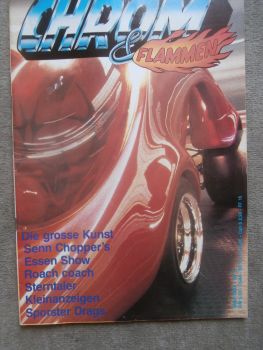 Chrom & Flammen 5/1984 Sedan Delivery, Ford Sedan 1934,Sporster Drags