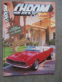 Chrom & Flammen 10/1986 AMC Javelin,30er Ford Tudo,Bugatti Typ13,Dodge B200,66er Ford Mustang Cabrio