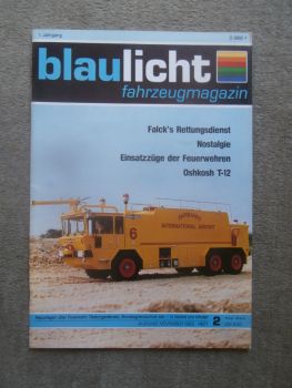 blaulicht fahrzeugmagazin 11/1983 Oskosh T-12,LF25,Streifenwagen W123,DKW Munga,Ziegler Tro TLF 32/20-15 +3000P