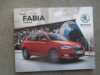 Skoda Fabia Zubehör (Typ NJ) +Felgen Prospekt Juni 2019