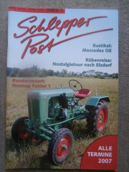 Schlepper Post 1/2007 Normag Faktor 1,Mercedes Dieselschlepper Typ OE,