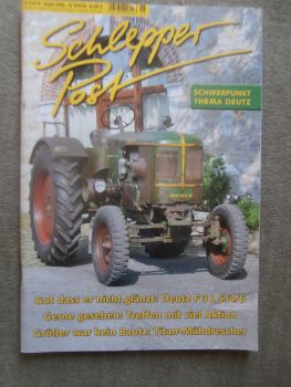 Schlepper Post 5/2014 Deutz F3L 514/6,Titan Mähdrescher,Schwerpunkt Thema Deutsch,IHC 523 und 624