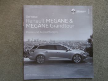 Renault Megane & Grandtour Preise und Ausstattungen Juli 2020
